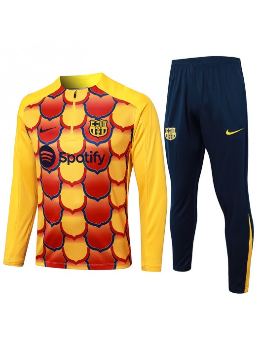 Barcelona Yellow Tracksuits 2024/2025 - Player