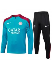 Paris Saint Germain Green Tracksuits 2024/2025