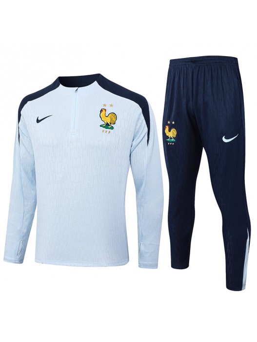 France White Tracksuits Kits 2024/2025 - Player
