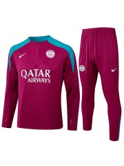 Paris Saint Germain Pink Red Tracksuits 2024/2025 - Player