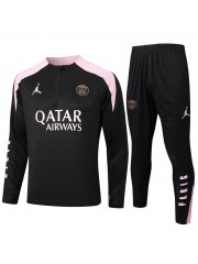 Paris Saint Germain Black Tracksuits 2024/2025 -  Player