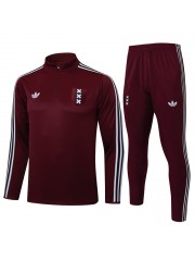 Ajax Dark Kids Red Tracksuit 2025/2026