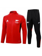 Arsenal Kids Red Jacket Tracksuit 2025/2026