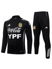 Argentina Black Tracksuit 2025/2026
