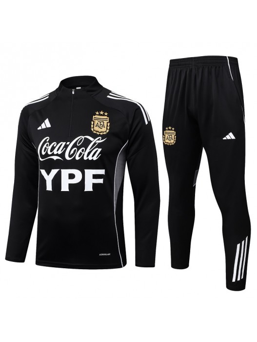 Argentina Black Tracksuit 2025/2026