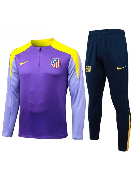 Atletico Madrid Kids Purple Tracksuit 2025/2026
