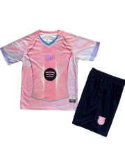 Barcelona Special Edition Pink Kids Jersey 2025/2026