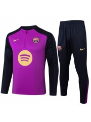 Barcelona Kids Purple Tracksuit 2025/2026