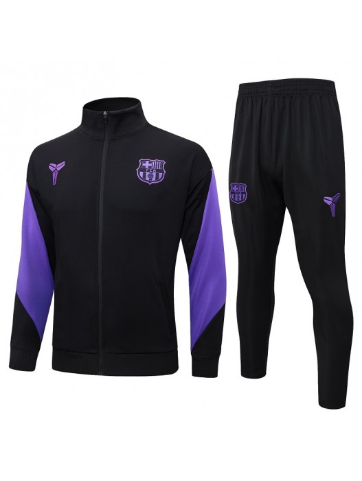 Barcelona Black Purple Jacket Suit 2025/2026