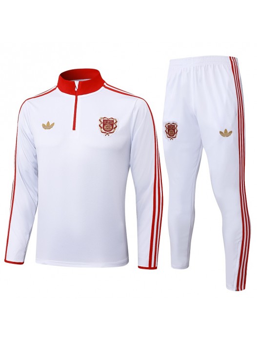 Bayern Munich White 125 Years Tracksuit 2025/2026