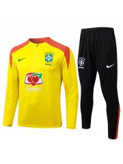 Brazil Yellow Tracksuit 2025/2026