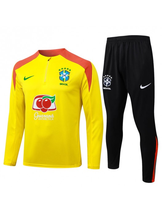 Brazil Yellow Tracksuit 2025/2026