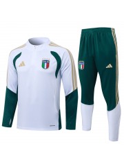 Italy Kids White Tracksuit 2026/2027