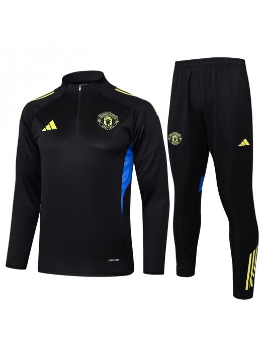 Manchester United Black Tracksuit 2025/2026