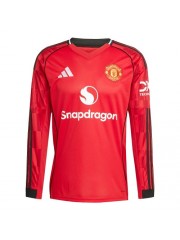 Manchester United Long Sleeve Home Jersey 2025/2026