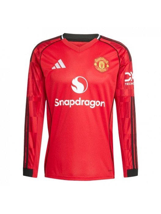 Manchester United Long Sleeve Home Jersey 2025/2026