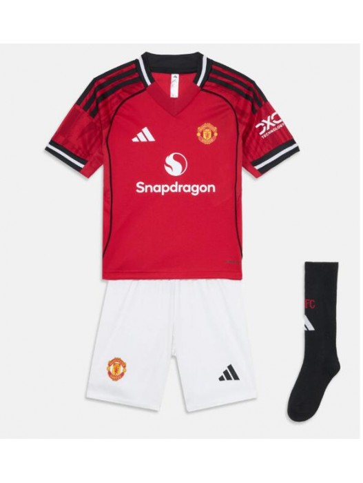Manchester United Kids Home Kit 2025/2026