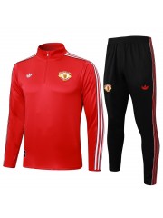 Manchester United Kids Red Retro Tracksuit 2025/2026