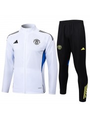 Manchester United Kids White Jacket Suit 2025/2026