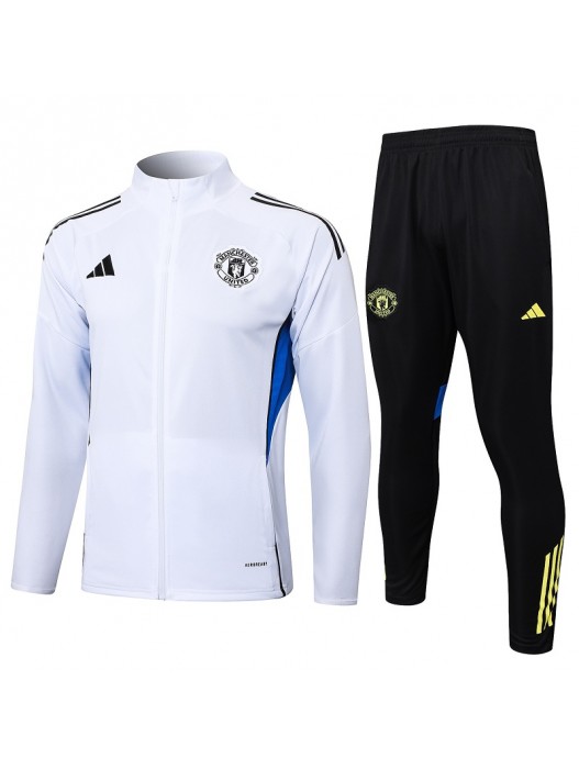 Manchester United Kids White Jacket Suit 2025/2026