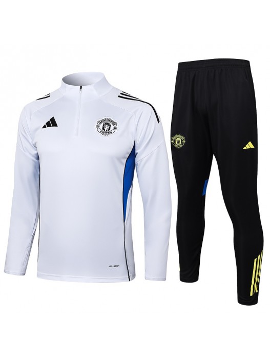 Manchester United White Tracksuit 2025/2026