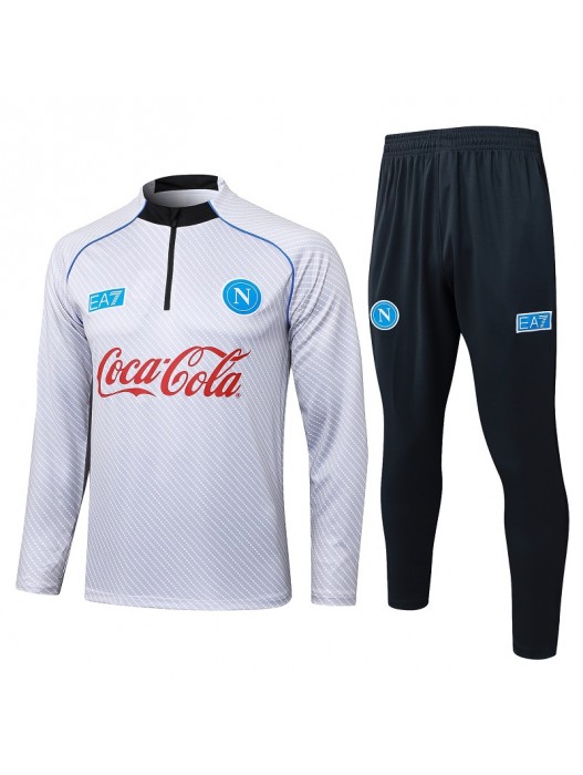 Napoli Kids Light Gray Tracksuit 2025/2026