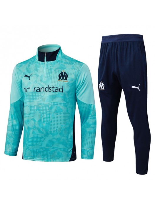 Olympique Marseille Blue Tracksuit 2025/2026
