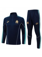Olympique Marseille Dark Blue Tracksuit 2025/2026
