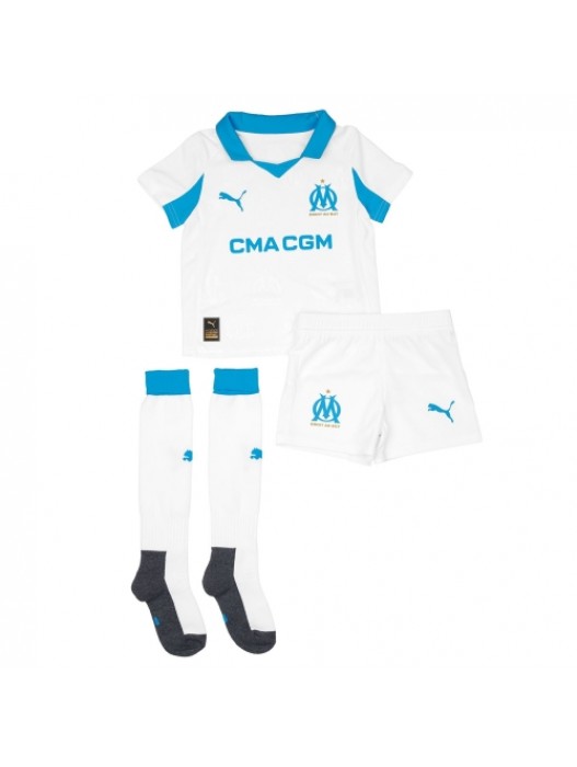 Olympique Marseille Kids Home Kit 2025/2026