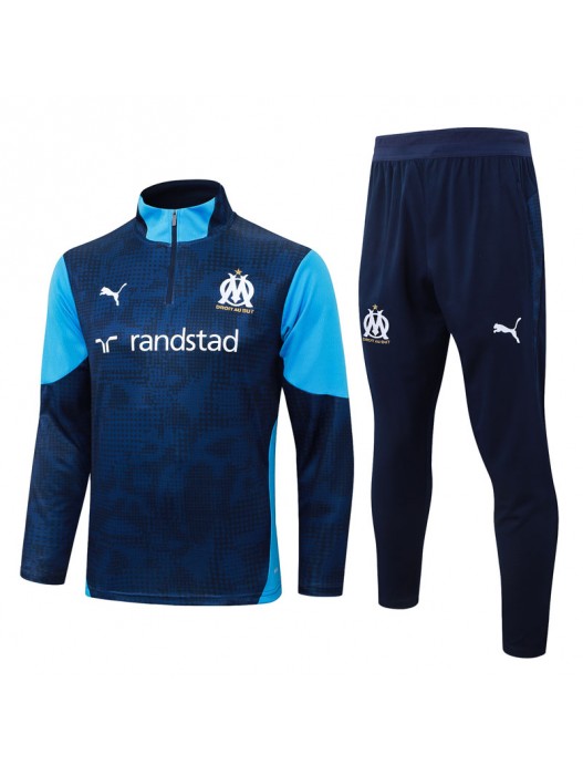 Olympique Marseille Navy Blue Tracksuit 2025/2026
