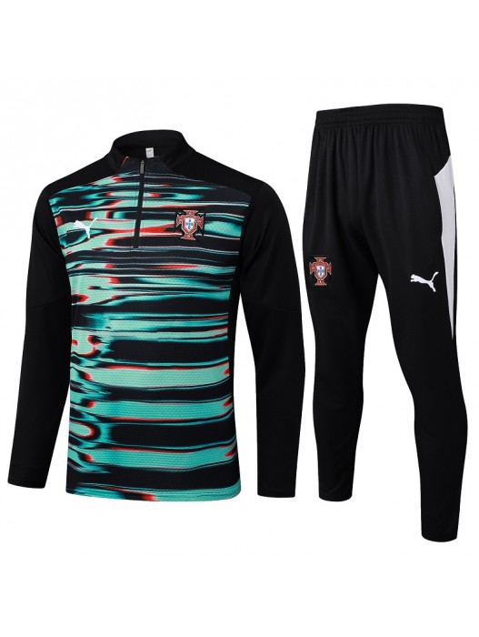 Portugal Black Green Tracksuit 2025/2026