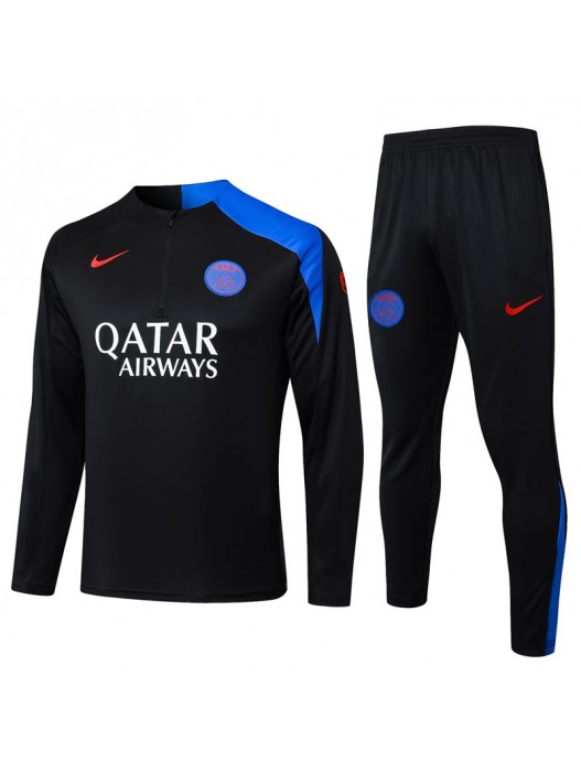 Paris Saint Germain Black Tracksuit 2025/2026