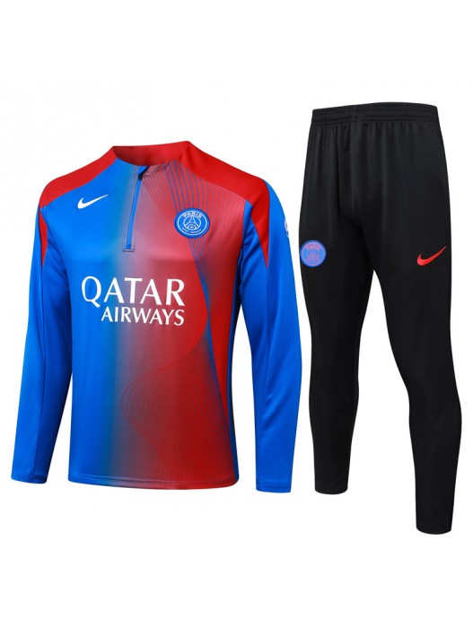 Paris Saint Germain Blue Red Tracksuit 2025/2026