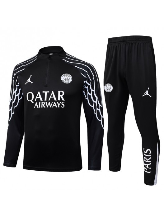 Paris Saint Germain Black Tracksuit 2025/2026