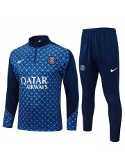 Paris Saint Germain Blue Plaid Tracksuit 2025/2026
