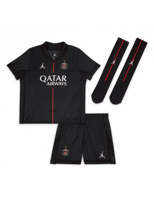 Paris Saint Germain Kids Fourth Kit 2025/2026 - With Star