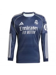 Real Madrid Long Sleeve Away Jersey 2025/2026