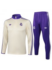 Real Madrid Apricot Tracksuit 2025/2026