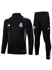 Real Madrid Black Jacket Suit 2025/2026