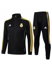 Real Madrid Black Retro Jacket Suit 2025/2026
