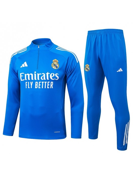 Real Madrid Blue Tracksuits 2025/2026