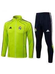 Real Madrid Green Retro Jacket Suit 2025/2026