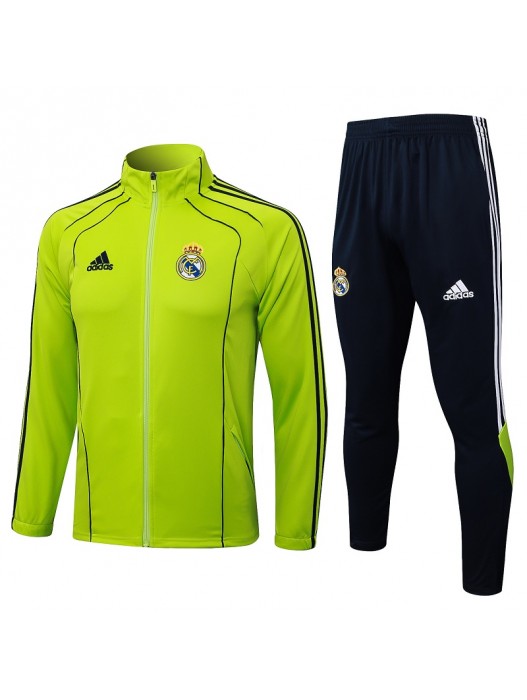 Real Madrid Green Retro Jacket Suit 2025/2026