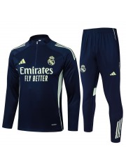 Real Madrid Kids Navy Blue Tracksuits 2025/2026