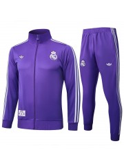 Real Madrid Purple Jacket Suit 2025/2026