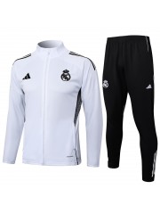 Real Madrid White Jacket Suit 2025/2026