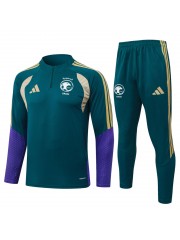 Saudi Arabia Dark Green Tracksuit 2026/2027