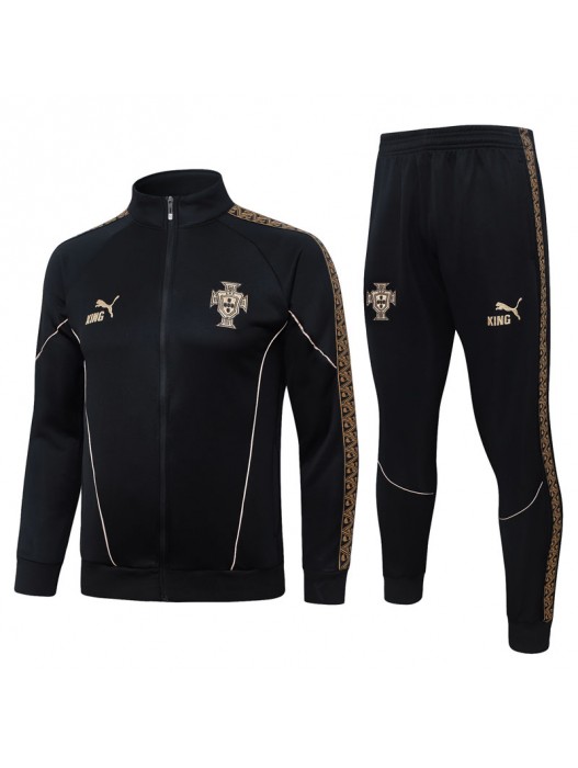 Portugal Black Jacket Suit 2026/2027