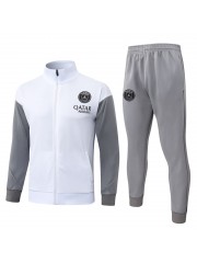 Paris Saint Germain Kids White Gray Jacket Suit 2026/2027