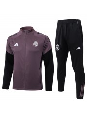 Real Madrid Gray Purple Jacket Suit 2026/2027